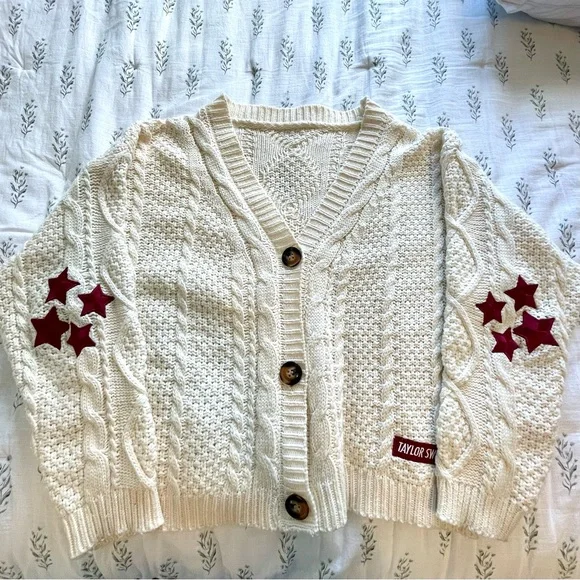 Taylor Swift | Sweaters | Taylor Swift Red Cardigan | Poshmark
